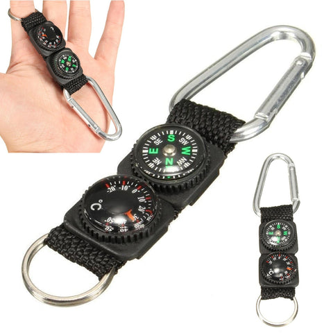 High Quality Mini Multifunction 3 in 1 Hiking Travel Compass
