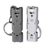 Aluminum high-frequency Emergency Keychain Whistle