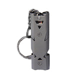 Aluminum high-frequency Emergency Keychain Whistle