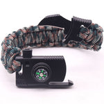 Multi Function Outdoor Survival Bracelet,