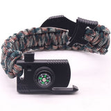 Multi Function Outdoor Survival Bracelet,