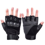 Tactical Hard Half finger Gloves