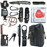 16 in 1 Outdoor survival kit Set
