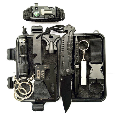 Outdoor survival kit Set Camping Travel Multifunction