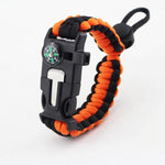 Multi-functional Outdoor Bracelet Camping Hiking Escape Tool Military Emergency Wrist Strap Wilderness Field Survival