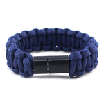 Survival Bracelet USB Fit IPhone iPad Outdoor Multifunction Charger